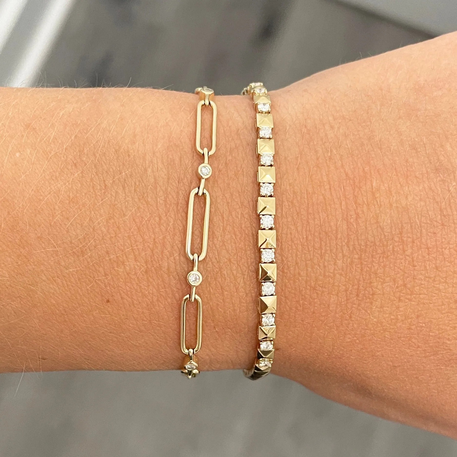 14K GOLD DIAMOND BROOKE BRACELET