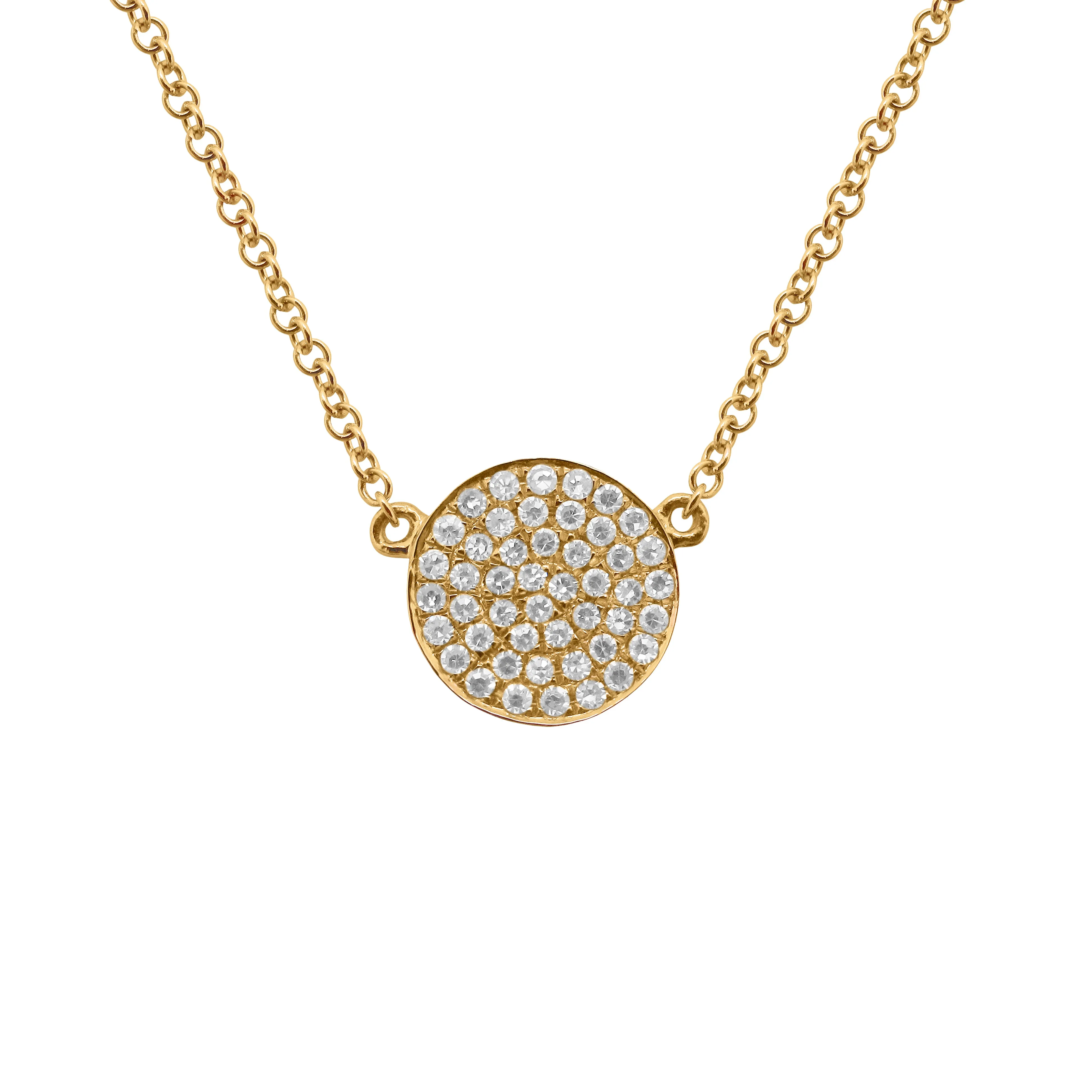 14K GOLD DIAMOND BRYNN NECKLACE