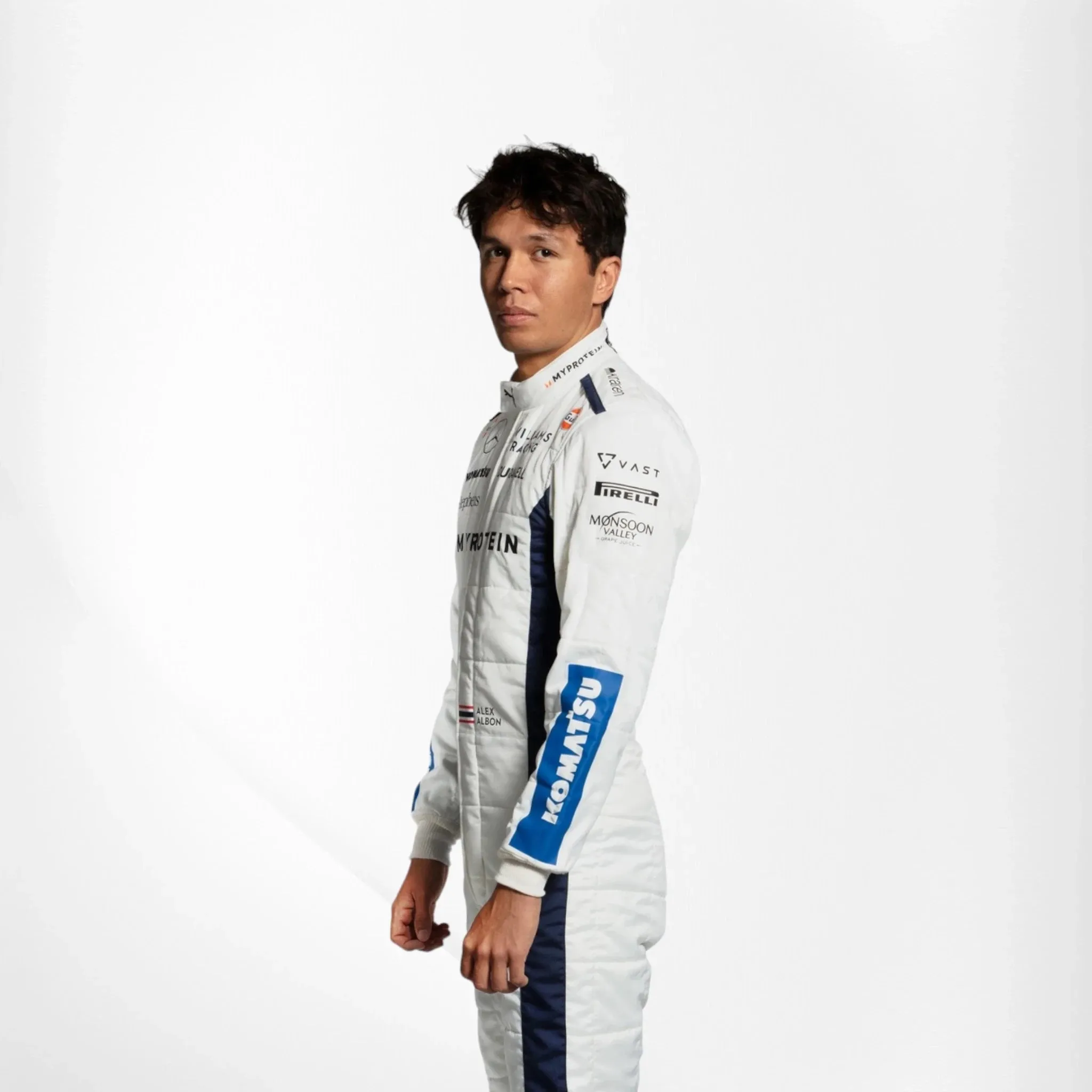 2024 Alex Albon Exclusive Williams F1 Team Performance Suit