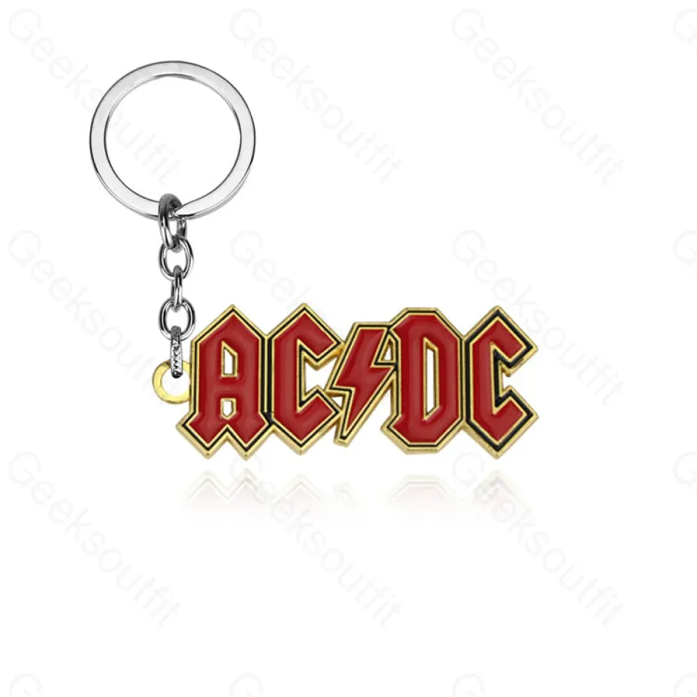 ACDC Symbol Keychain