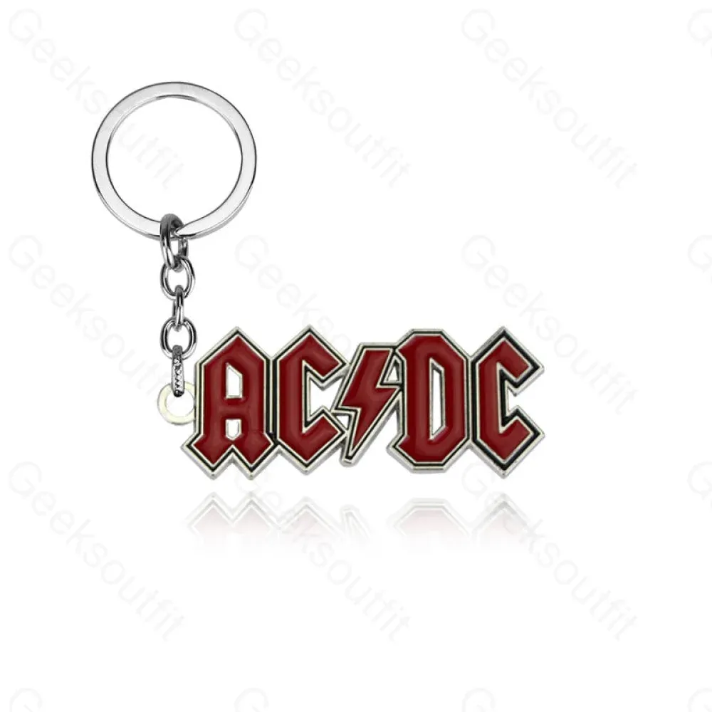 ACDC Symbol Keychain