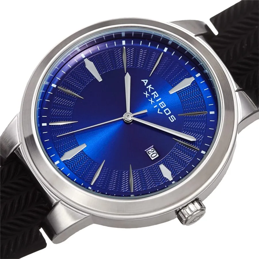 Akribos Xxiv Blue Dial Men's Watch AK1007SSBU