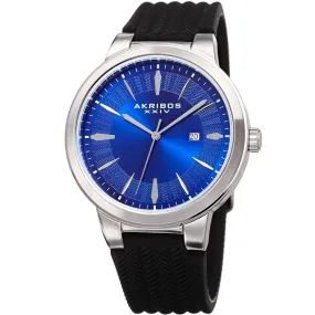 Akribos Xxiv Blue Dial Men's Watch AK1007SSBU