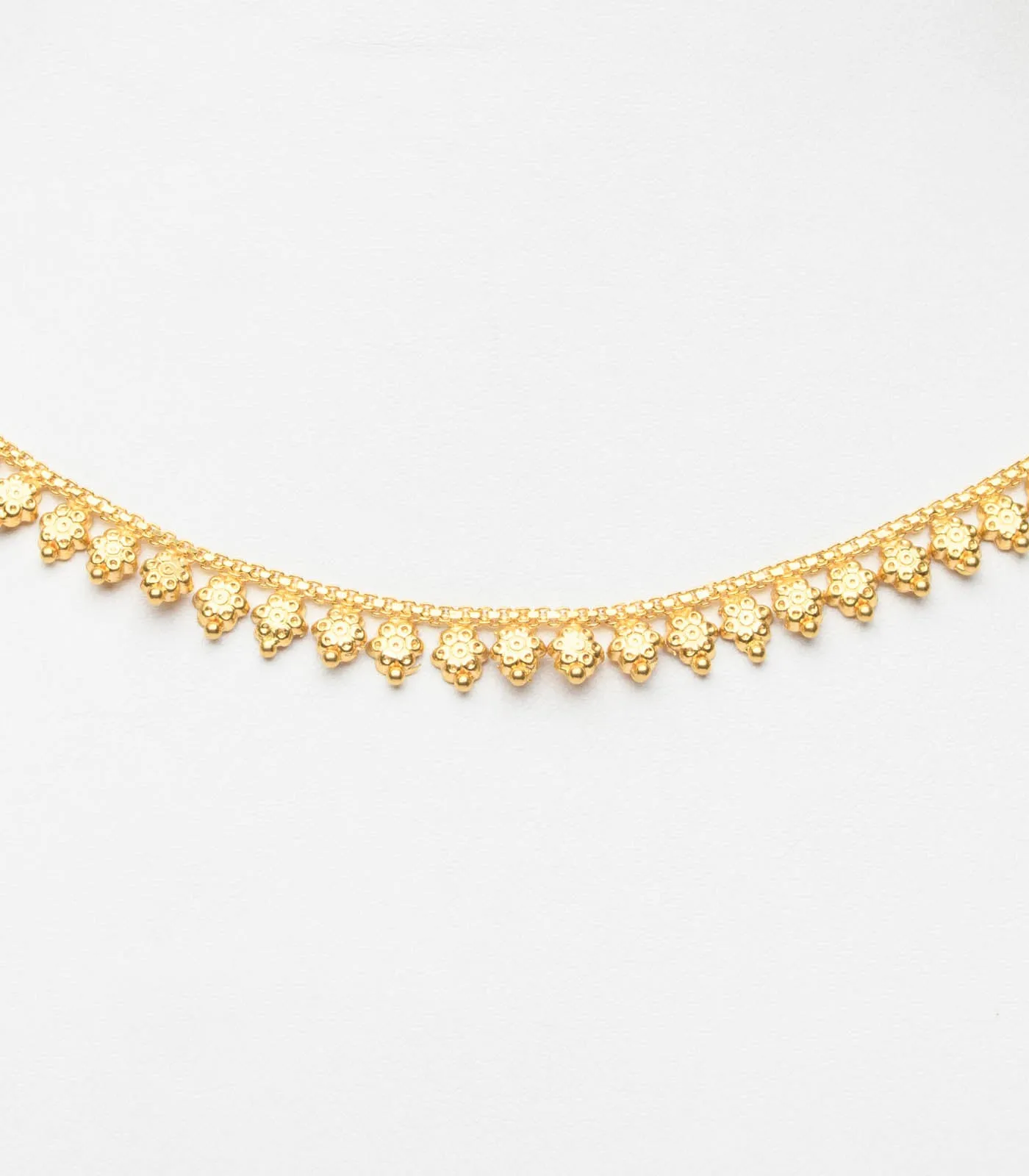 Angular Gold Necklace