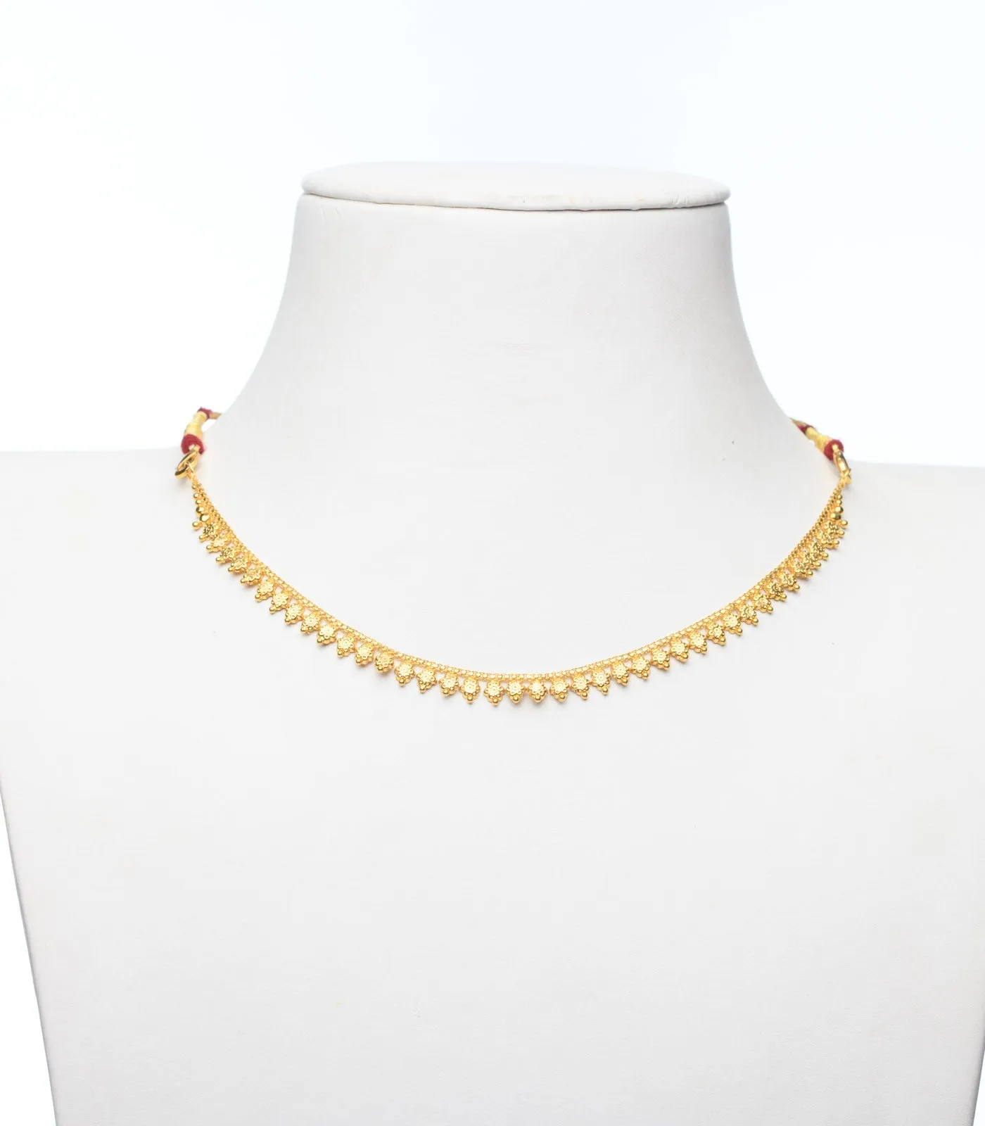 Angular Gold Necklace