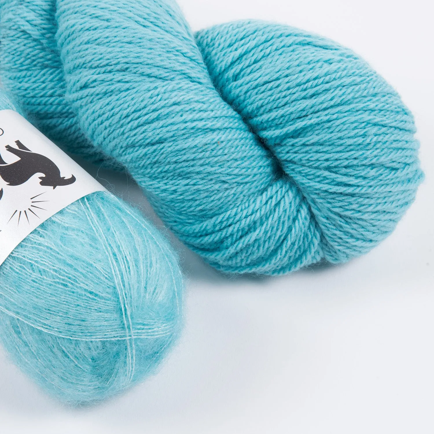 AQUAMARINE MOHAIR MATCH DK