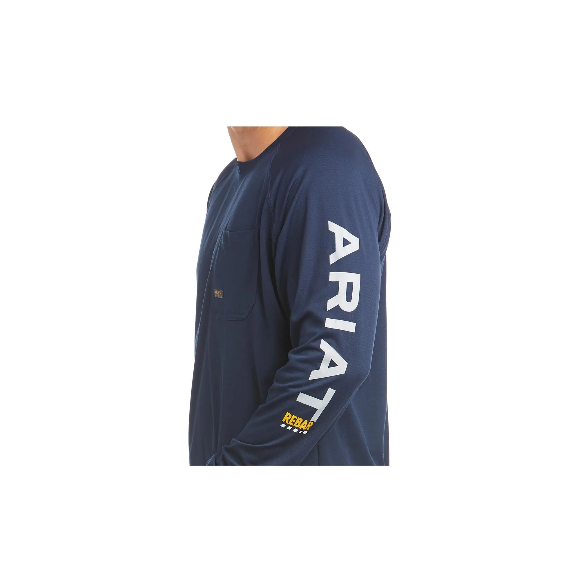 Ariat Rebar Heat Fighter T-Shirt Long Sleeve Navy