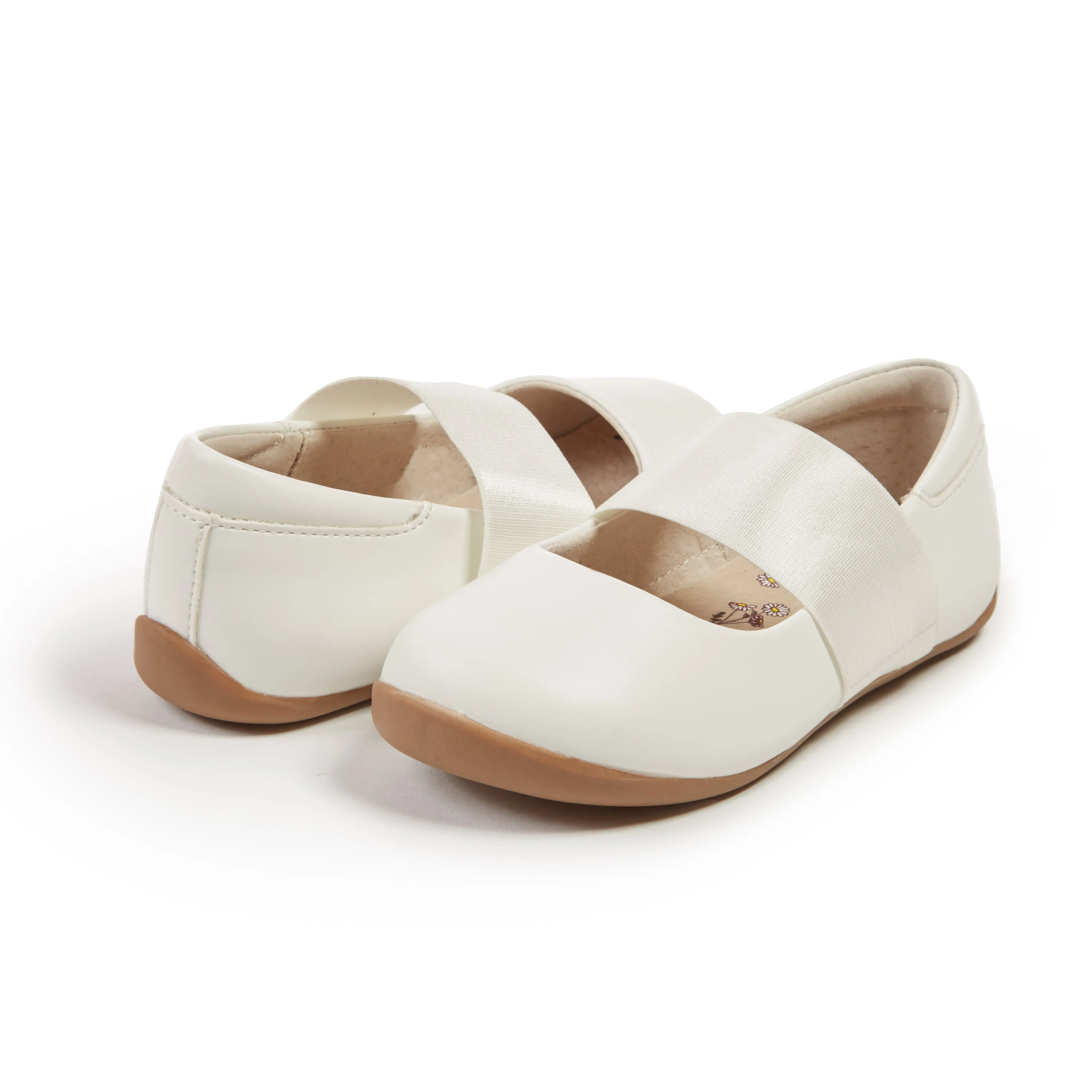 BELLA Ballet Flat | White