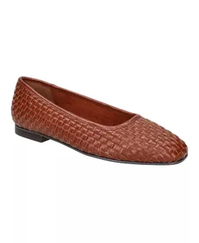 Bella Vita Women Kimiko (Dark Tan Woven) 51-2551