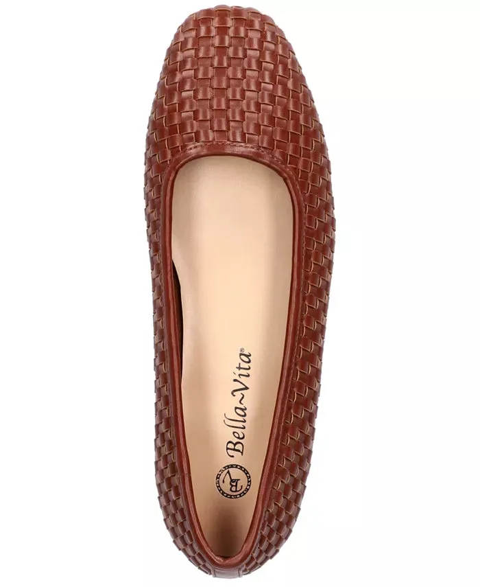 Bella Vita Women Kimiko (Dark Tan Woven) 51-2551