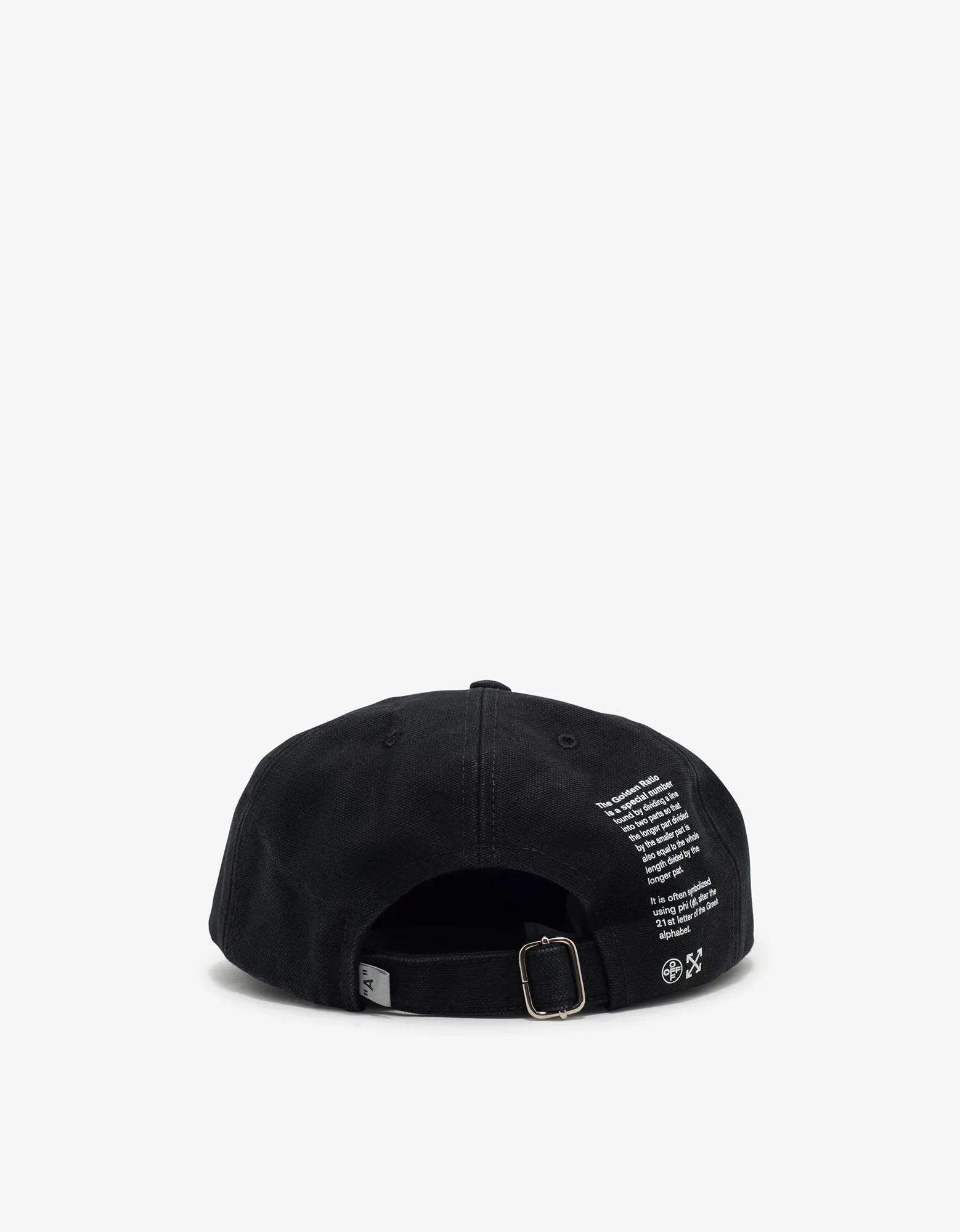 Black F Building 5 Panel Cap