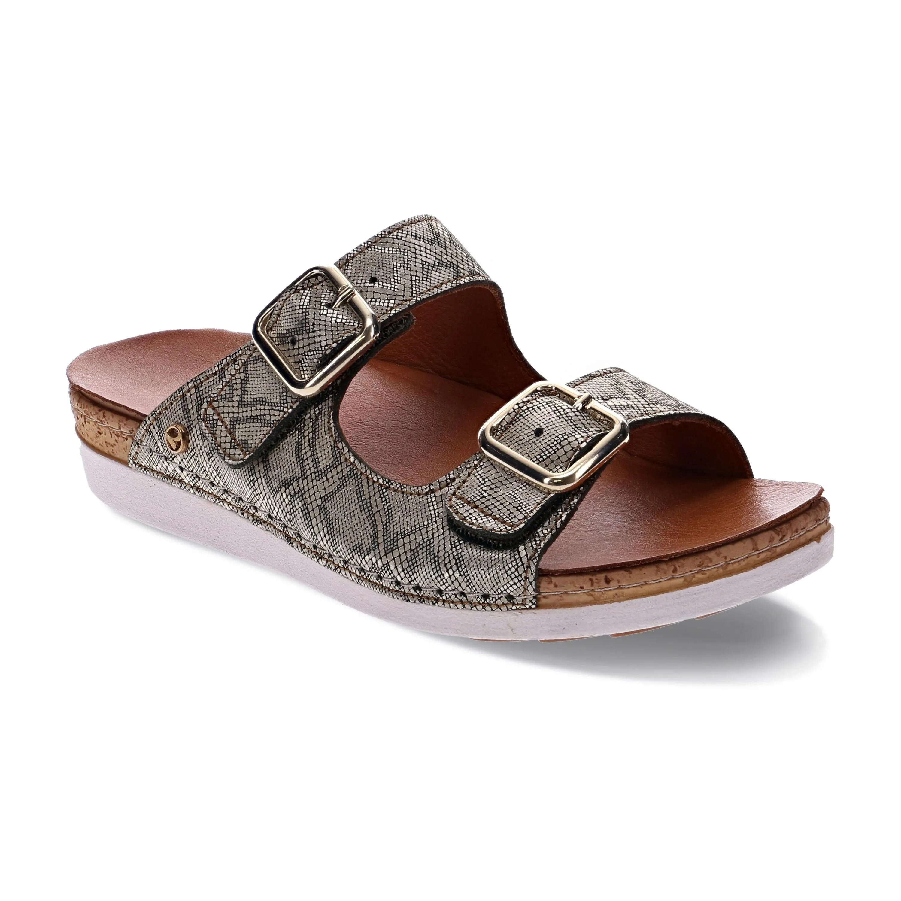 Brighton 2 Strap Slide Sandal