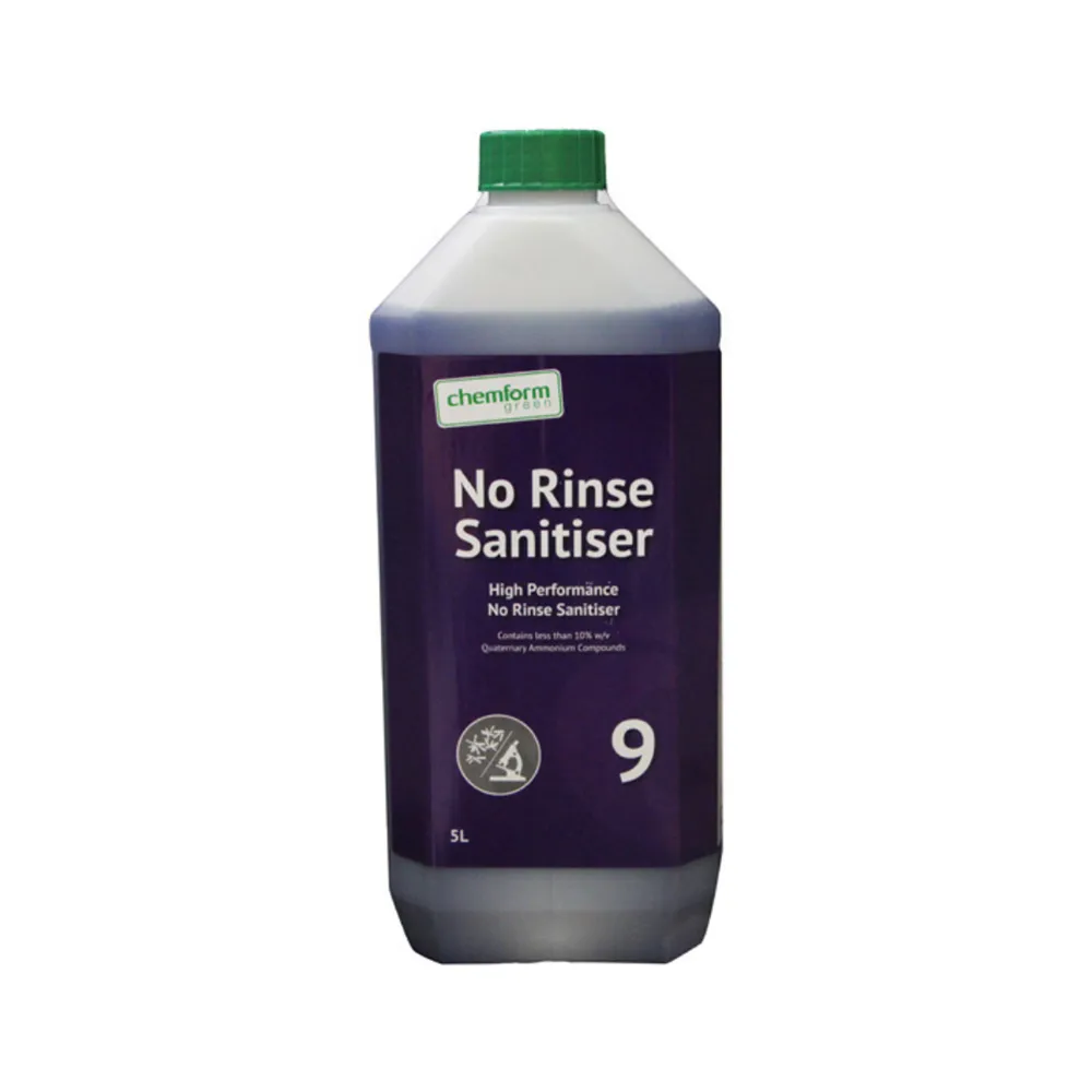 CHEMFORM NO RINSE SANITISER # 9 20L