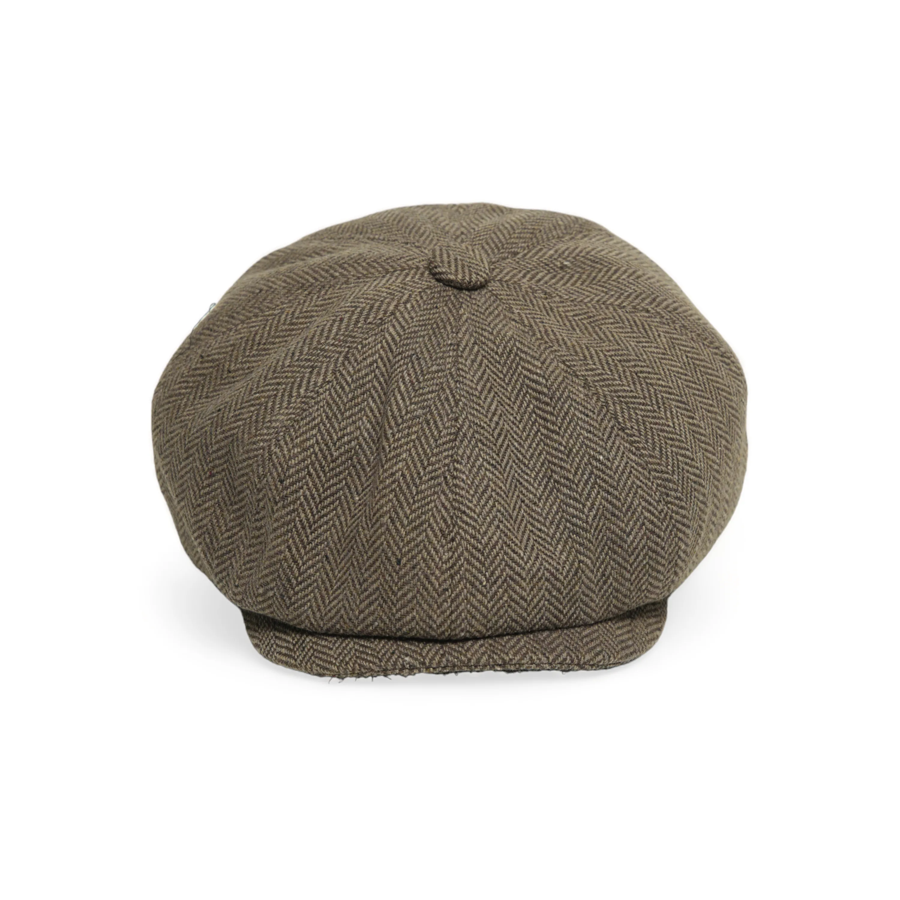 Chokore Herringbone Vintage Baker Boy Cap (Camel)