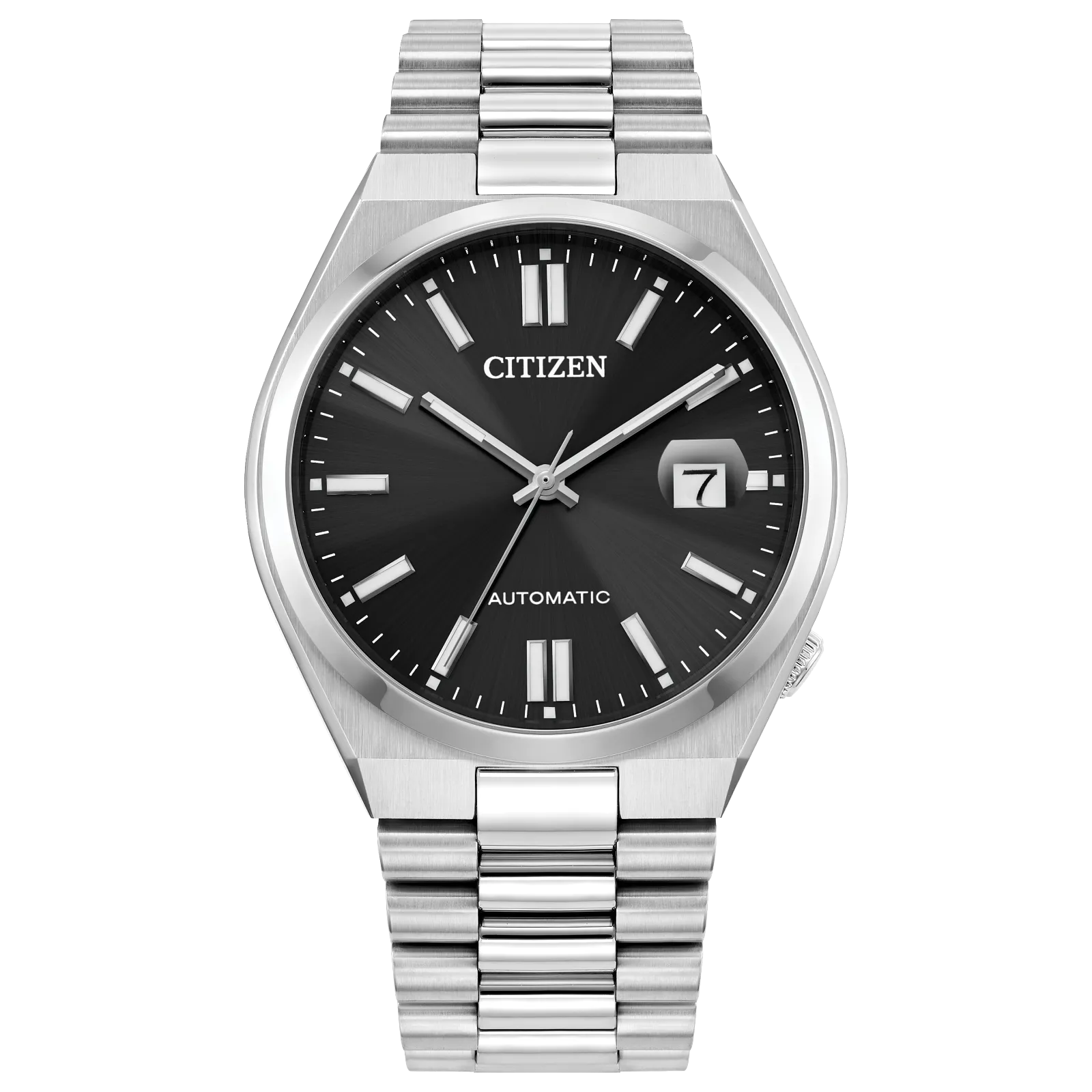 CITIZEN Tsuyosa Series Black Automatic Men's Watch| NJ0150-56E