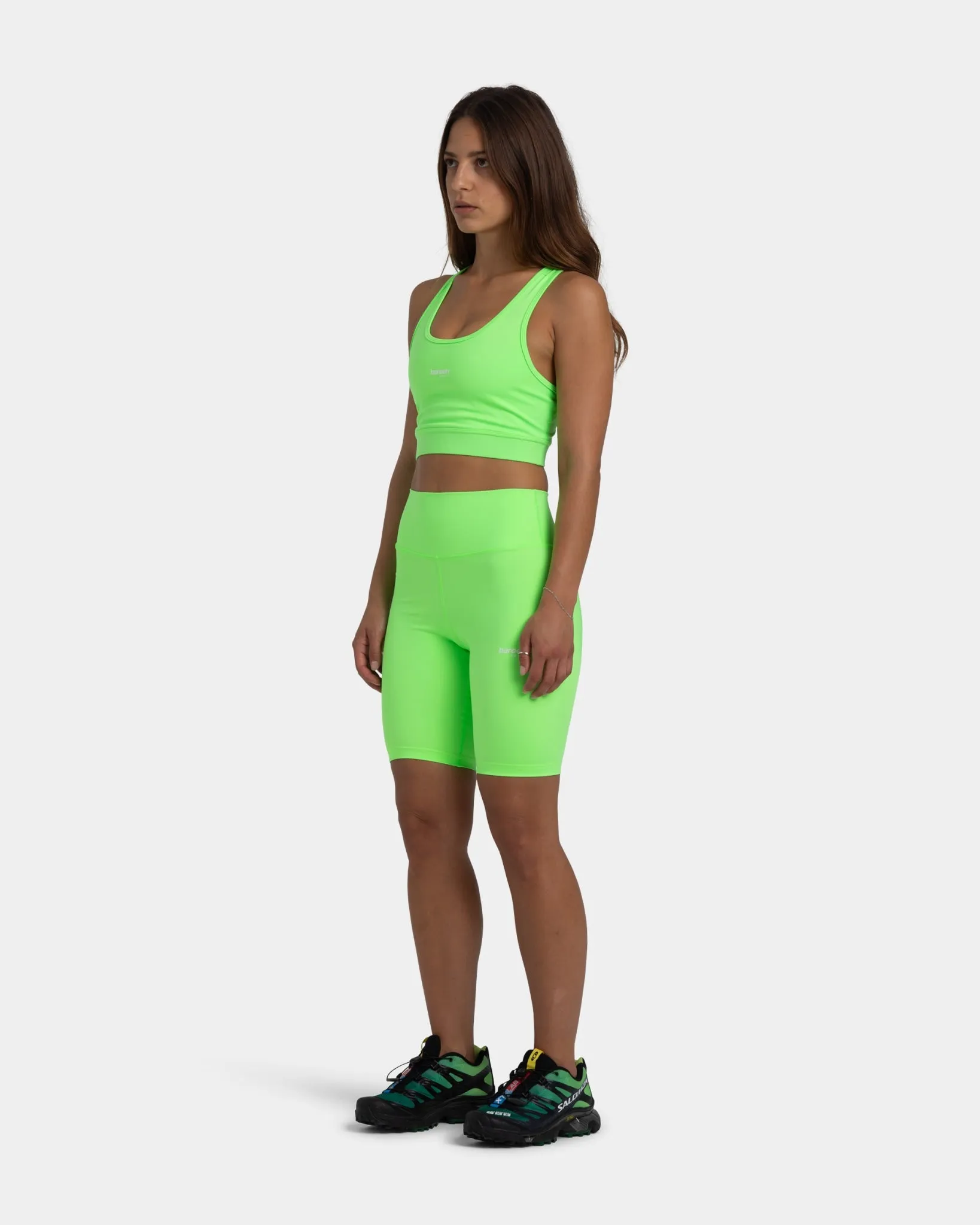 Classic Bike Shorts, Women - Neon Green