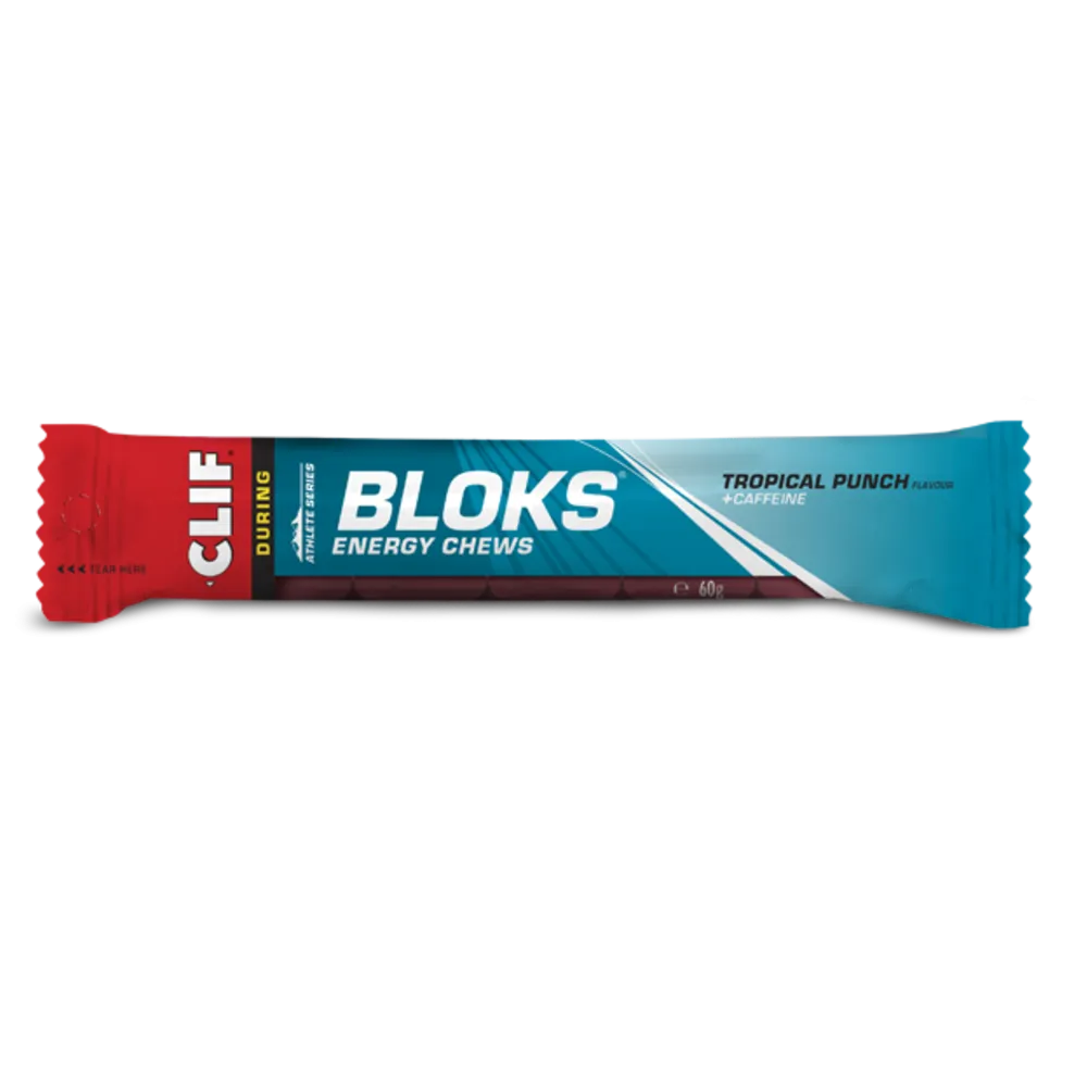 Clif Bloks - Tropical Punch with Caffeine