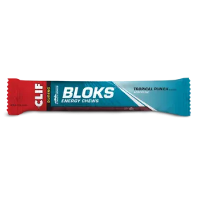 Clif Bloks - Tropical Punch with Caffeine