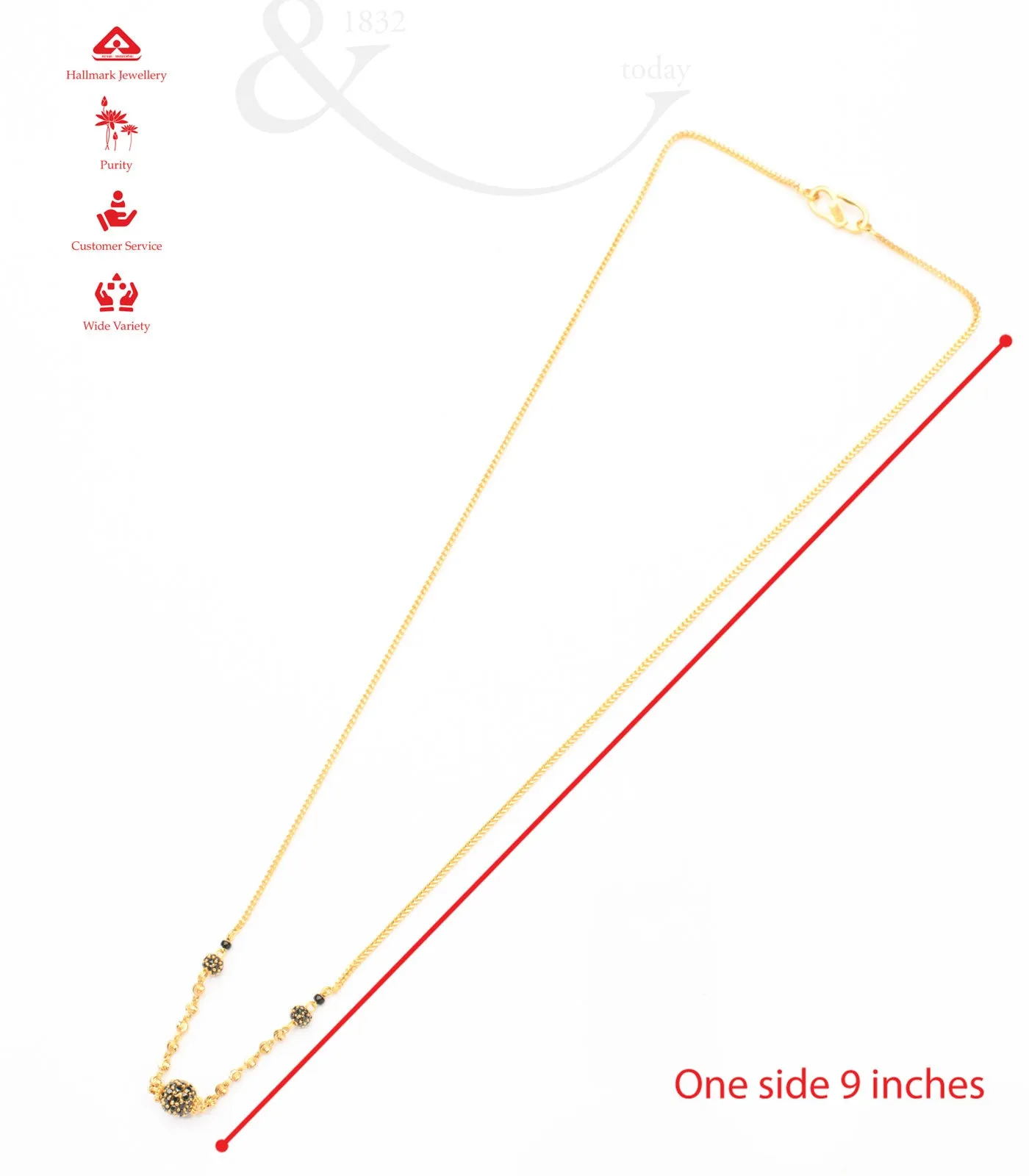 Dainty Sphere Mangalsutra