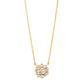 Diamond Cluster Necklace