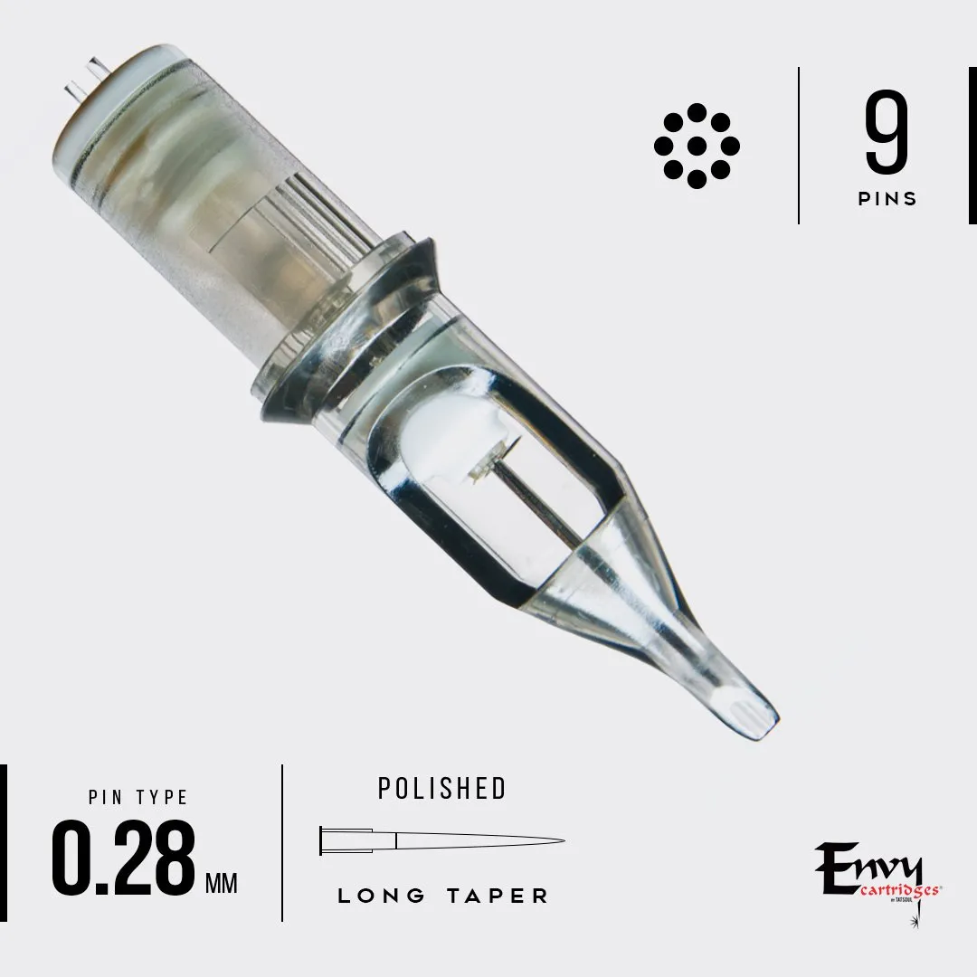 Envy Bugpin Cartridges Round Liner