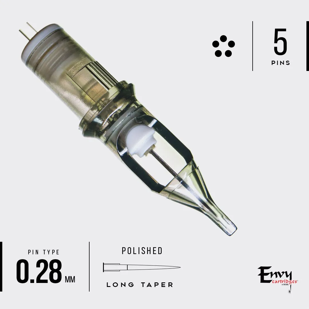 Envy Bugpin Cartridges Round Liner