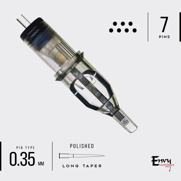 Envy Standard Tattoo Cartridges - Curved Magnum