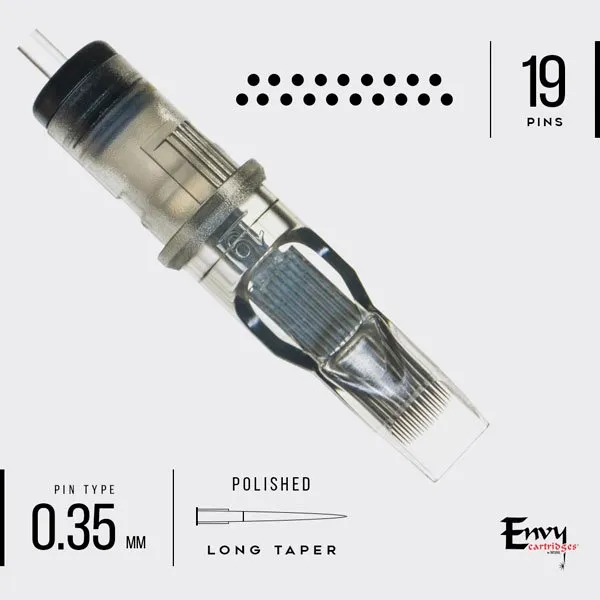 Envy Standard Tattoo Cartridges - Curved Magnum