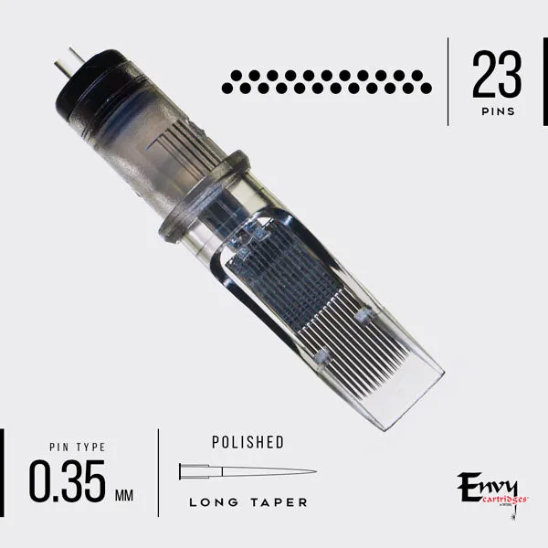 Envy Standard Tattoo Cartridges - Curved Magnum