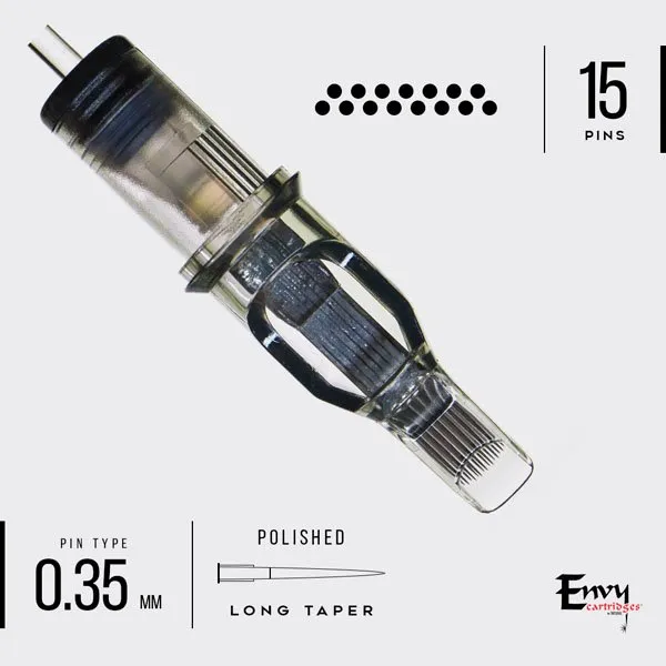 Envy Standard Tattoo Cartridges - Curved Magnum