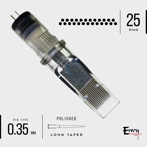 Envy Standard Tattoo Cartridges - Curved Magnum