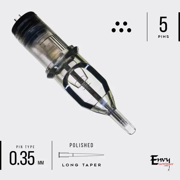 Envy Standard Tattoo Cartridges - Curved Magnum