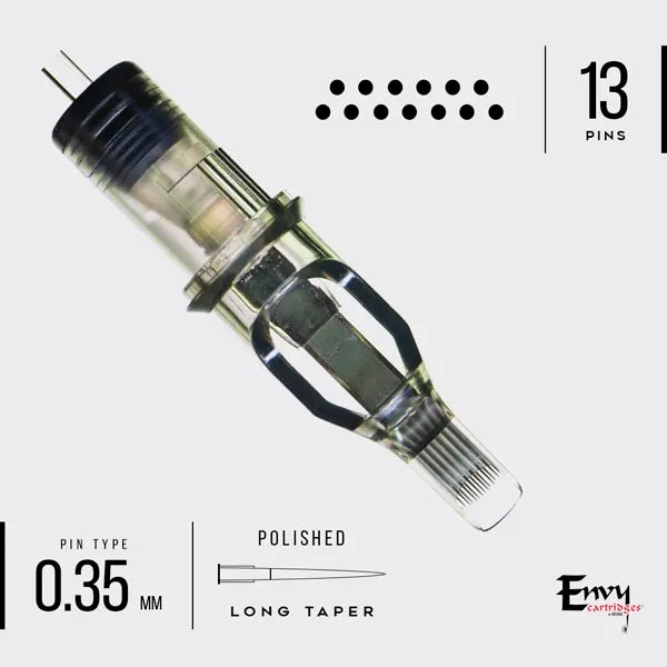 Envy Standard Tattoo Cartridges - Curved Magnum