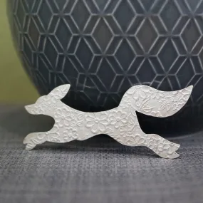 Fox Brooch