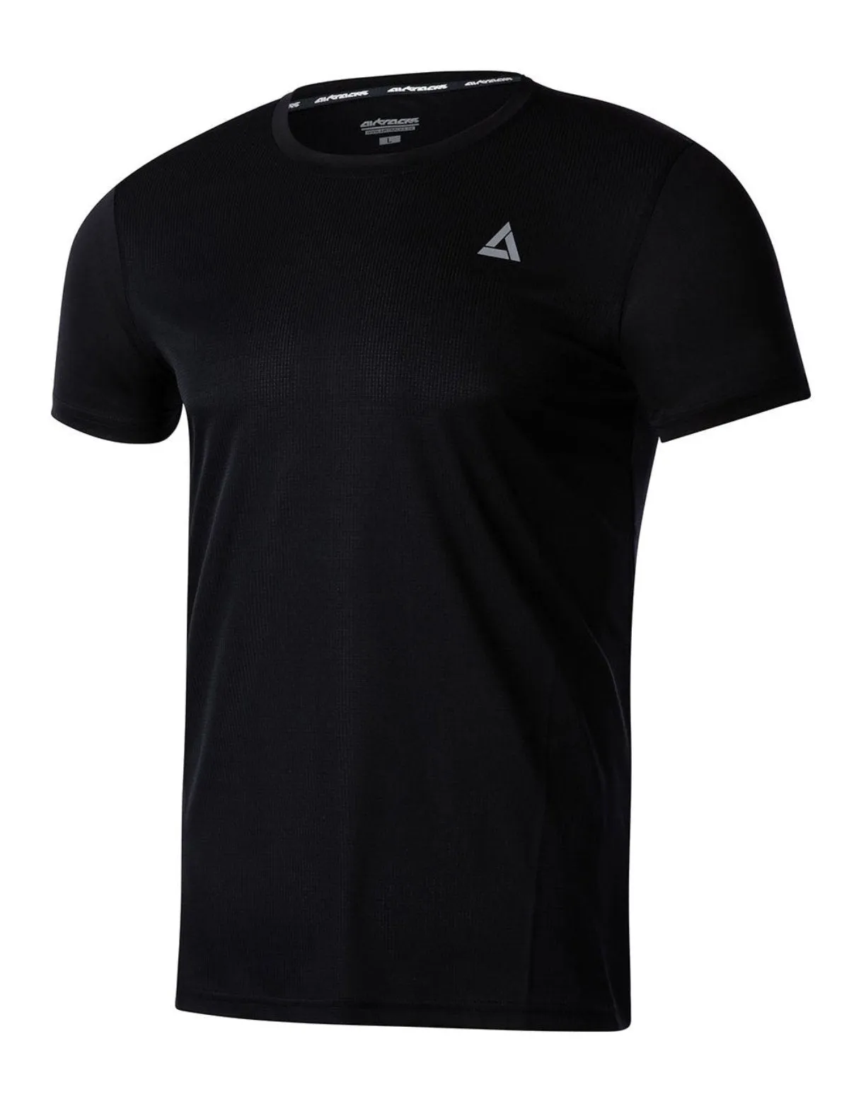 Funktions Laufshirt Kurzarm Comfort Line Schwarz