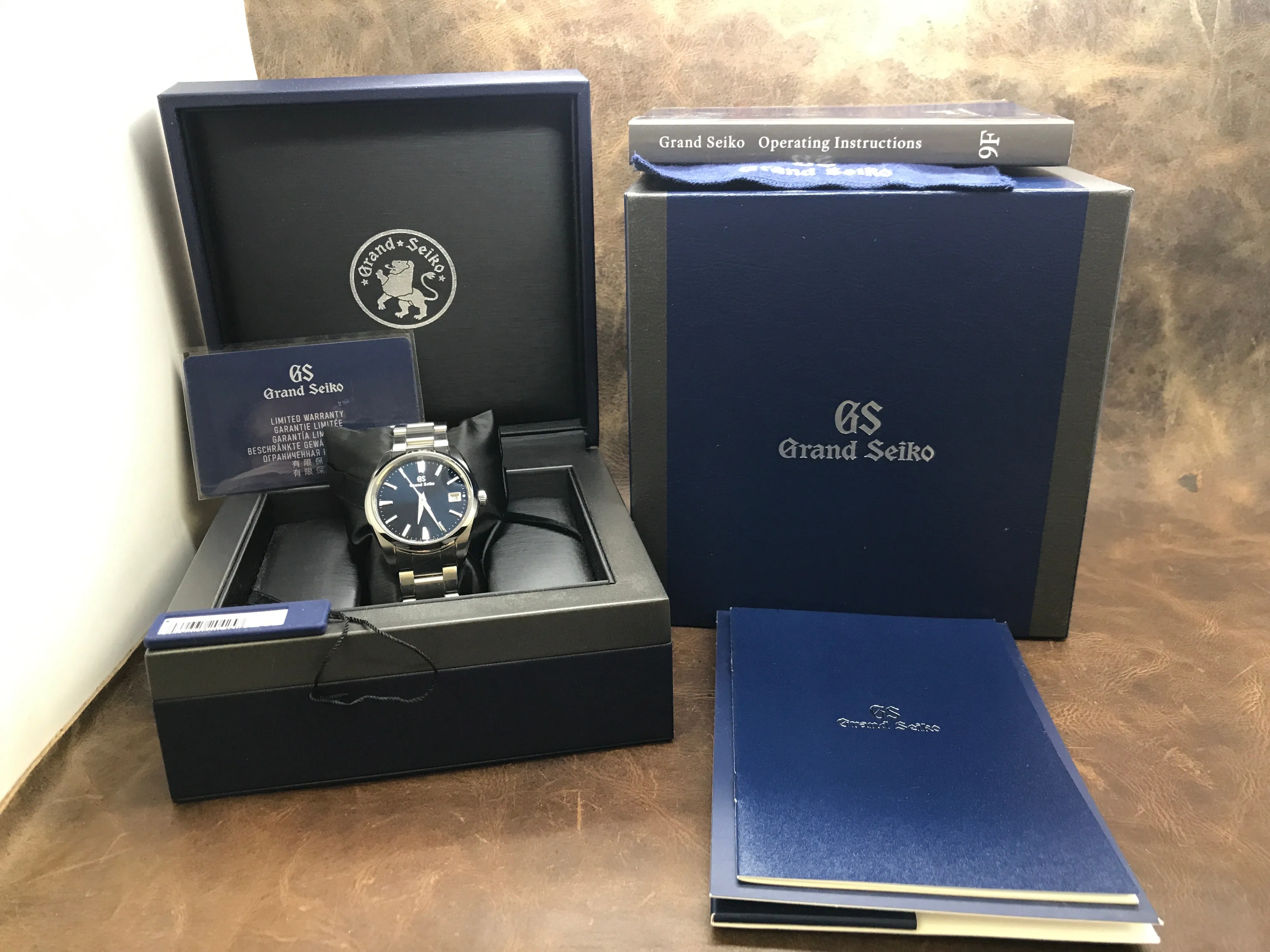 Grand Seiko Heritage SBGP013 Dark Blue Dial Quartz Men's Watch