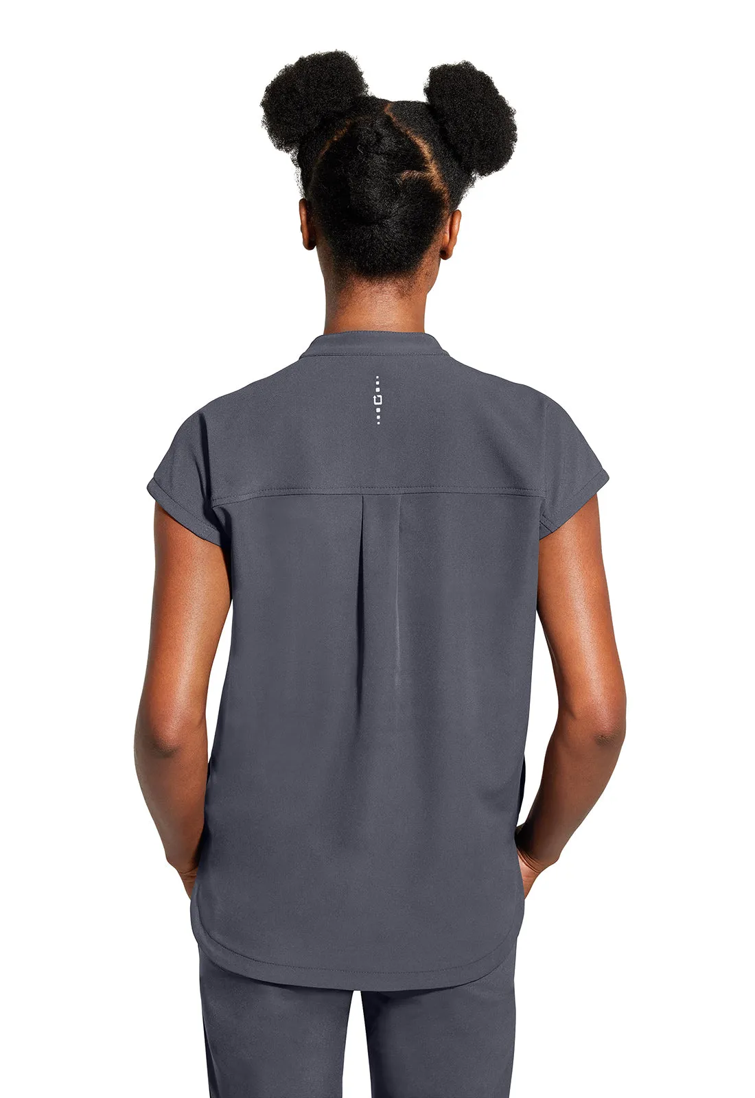 HH 360 - Women's Sandy Zip Mandarin Collar Scrub Top