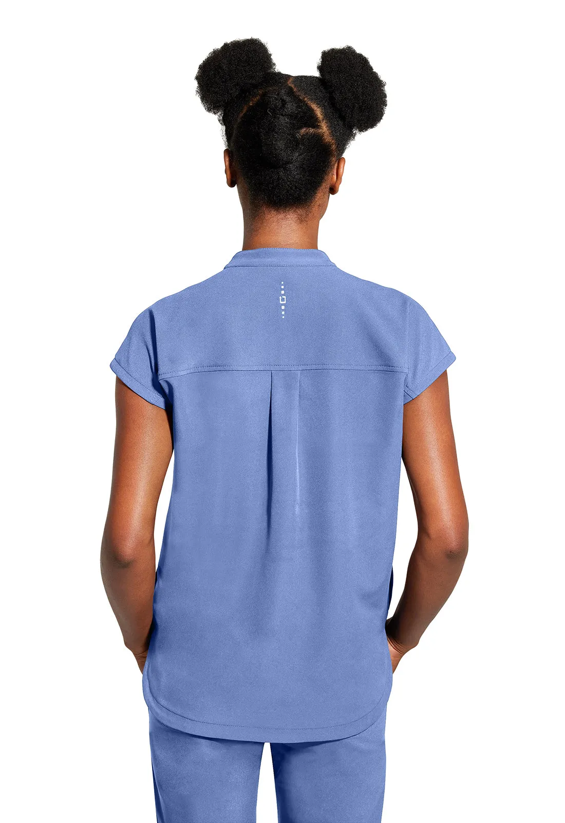 HH 360 - Women's Sandy Zip Mandarin Collar Scrub Top