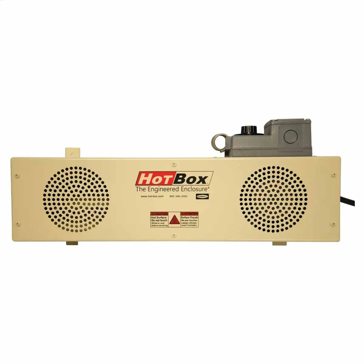 Hot Box - 1900W - 120V - Single Phase Heater with Thermostat & Fan - ACI2000-120