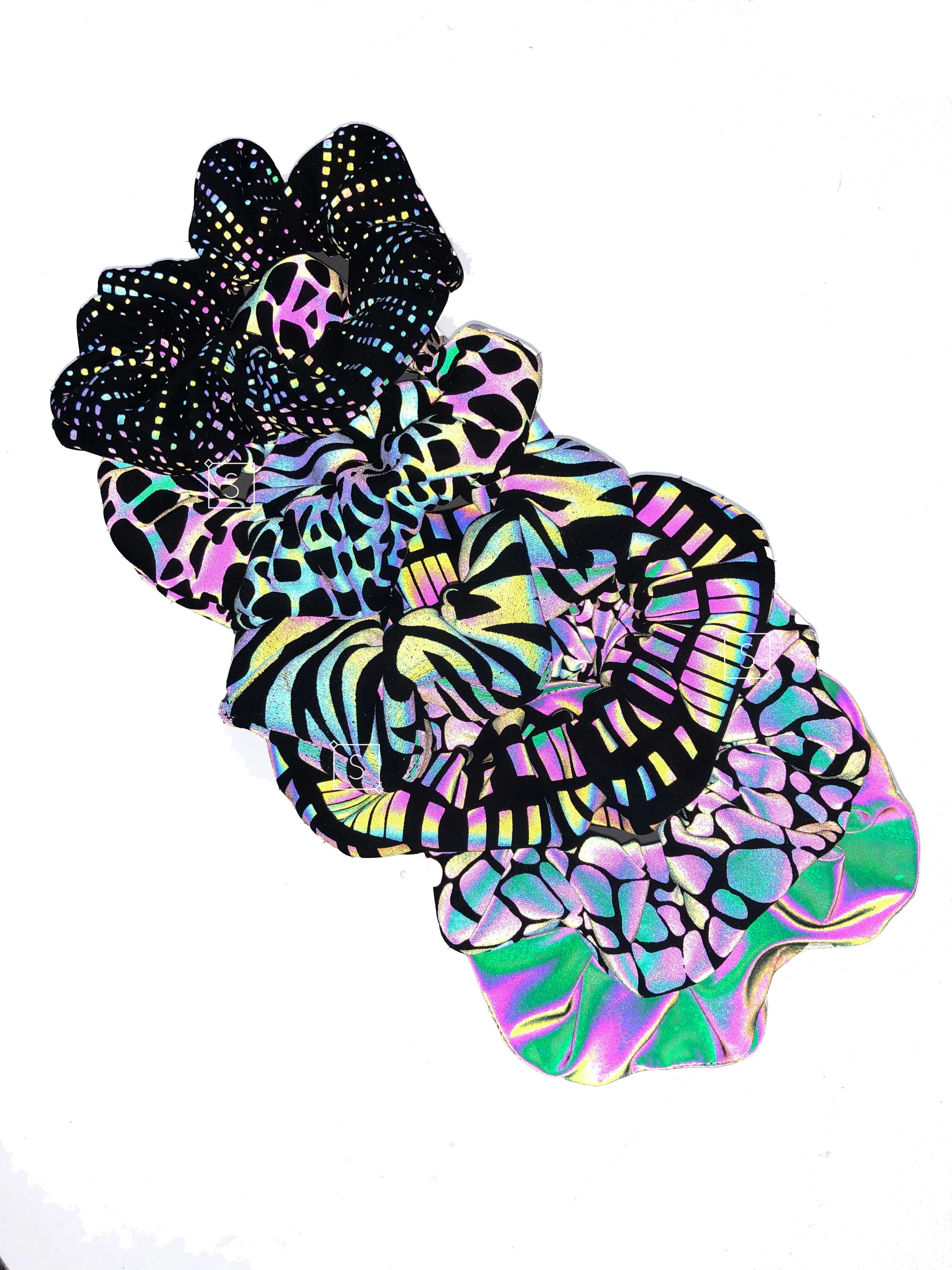 Ignatia Flame Reflective Scrunchie