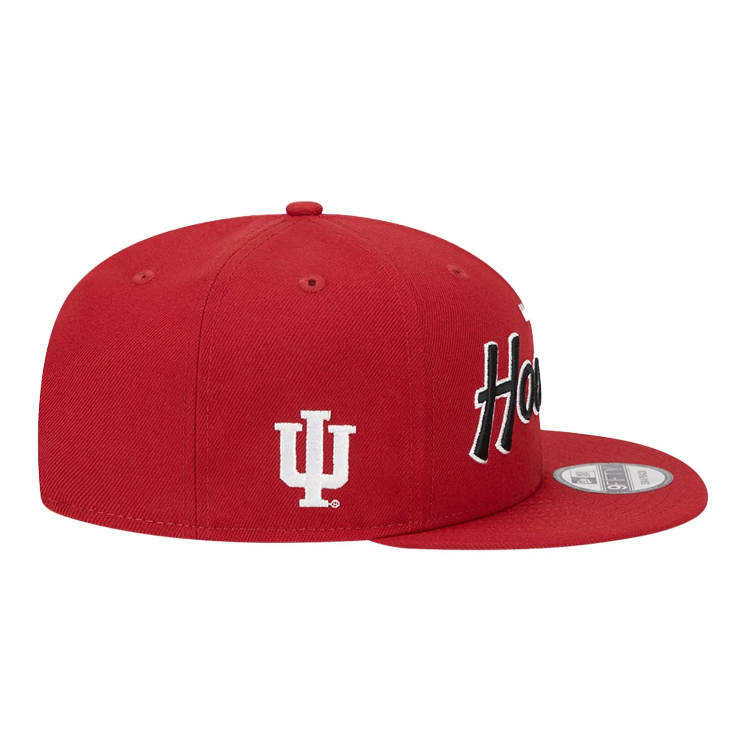 Indiana Hoosiers Retro Script Snap Crimson Adjustable Hat