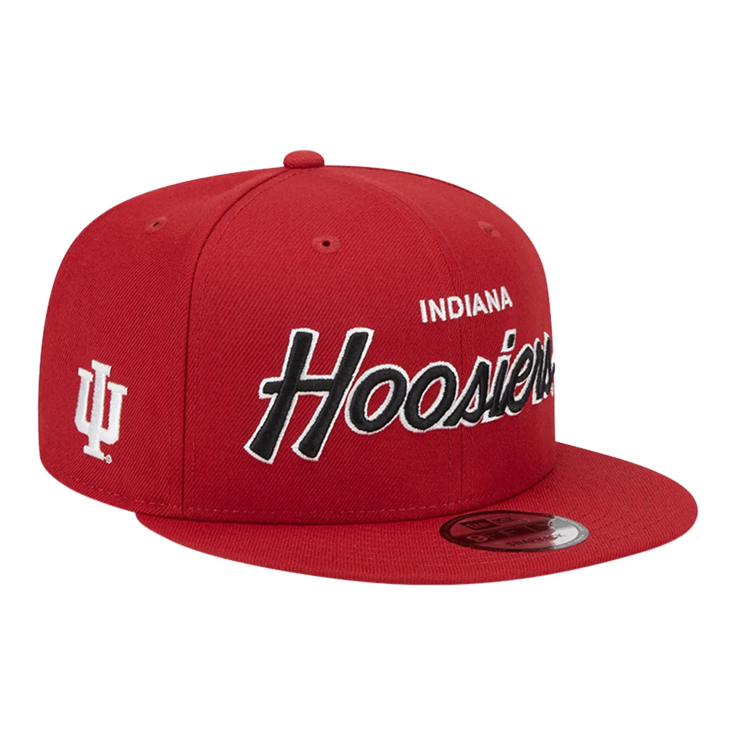 Indiana Hoosiers Retro Script Snap Crimson Adjustable Hat