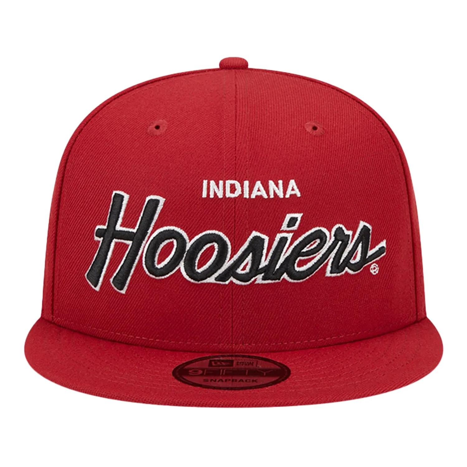 Indiana Hoosiers Retro Script Snap Crimson Adjustable Hat