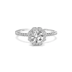 Isolde Ring 18K White Gold