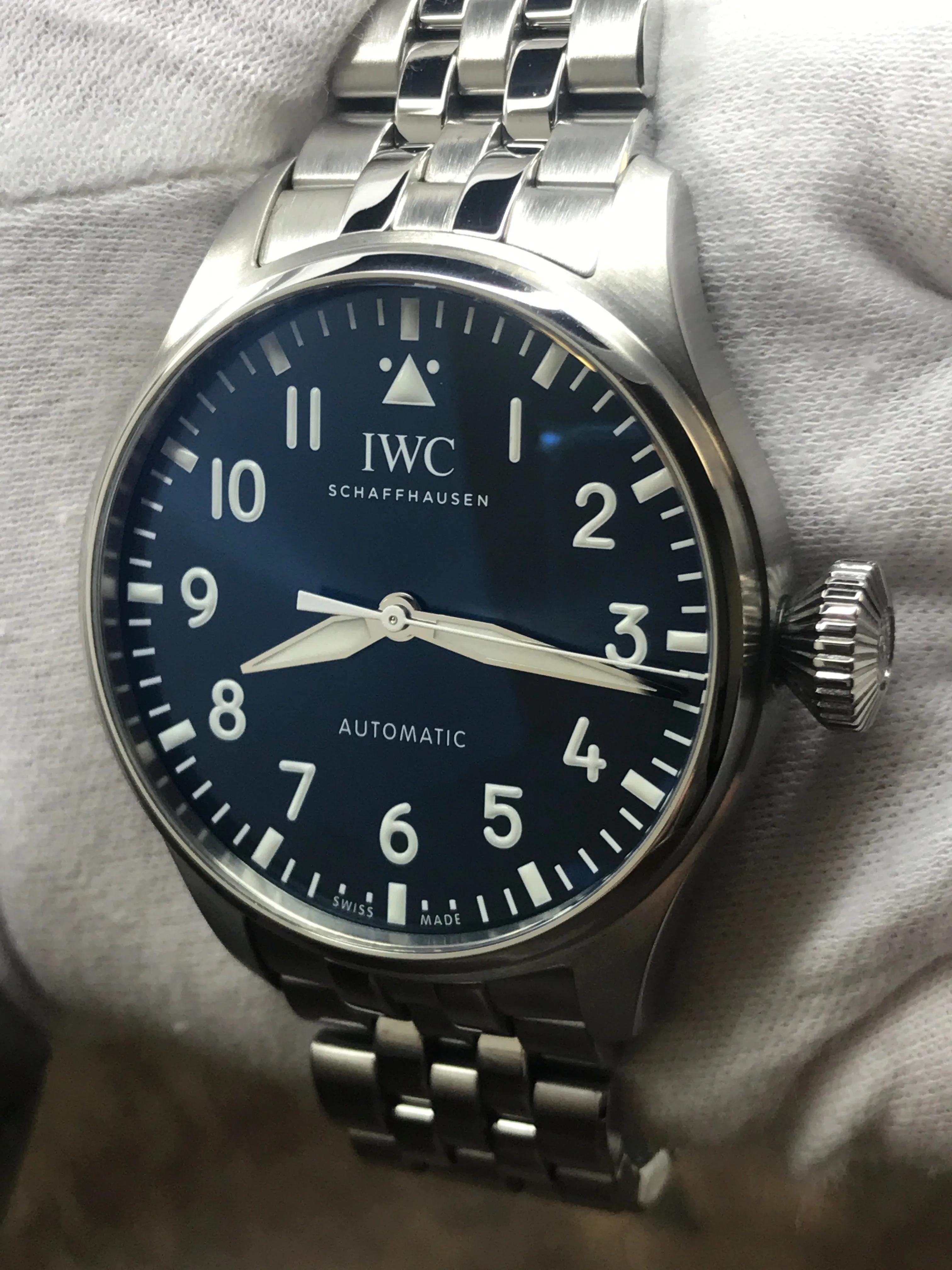 IWC Big Pilot IW329304 Blue Dial Automatic Men's Watch