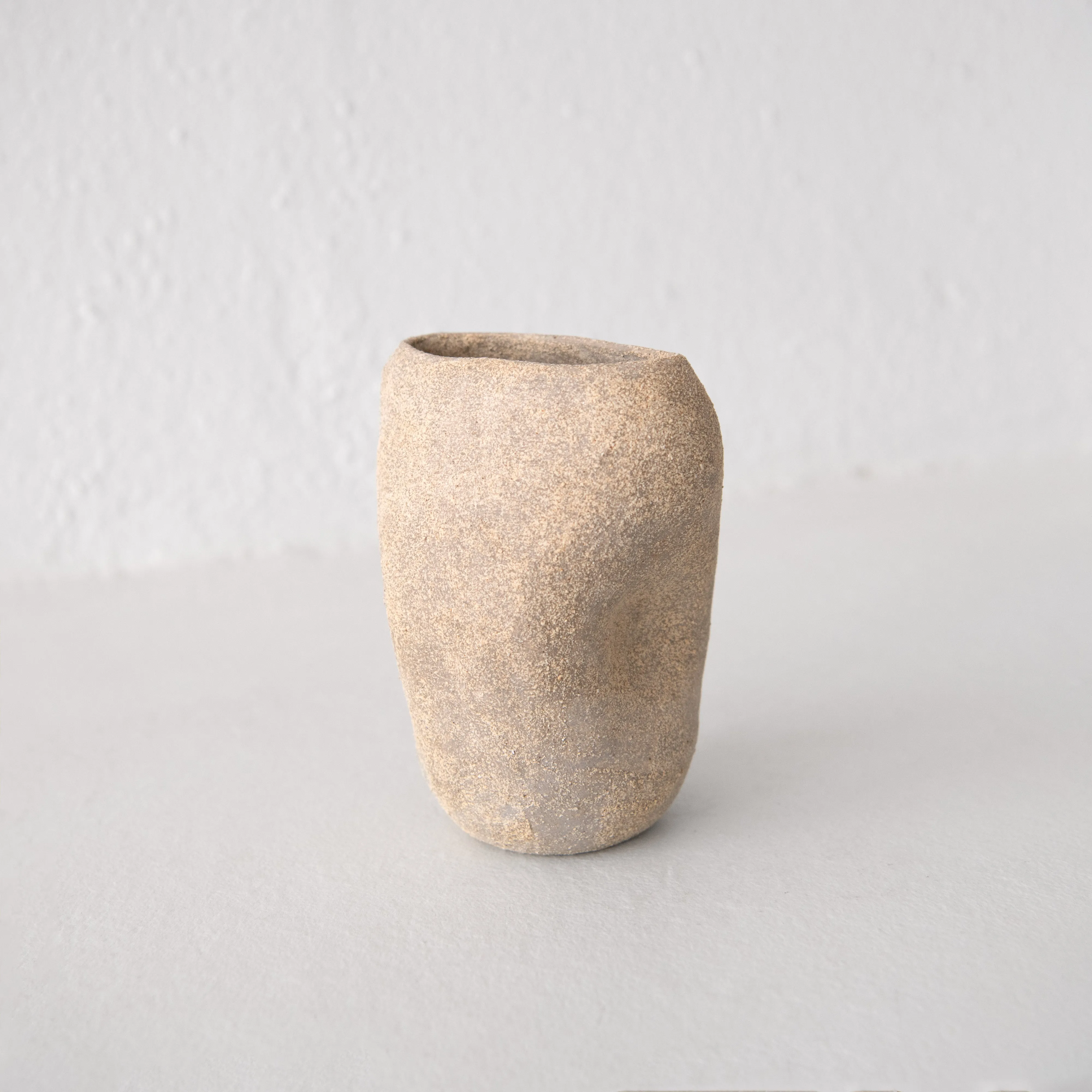 J Hoffman Ceramics Unglazed Vase - Small