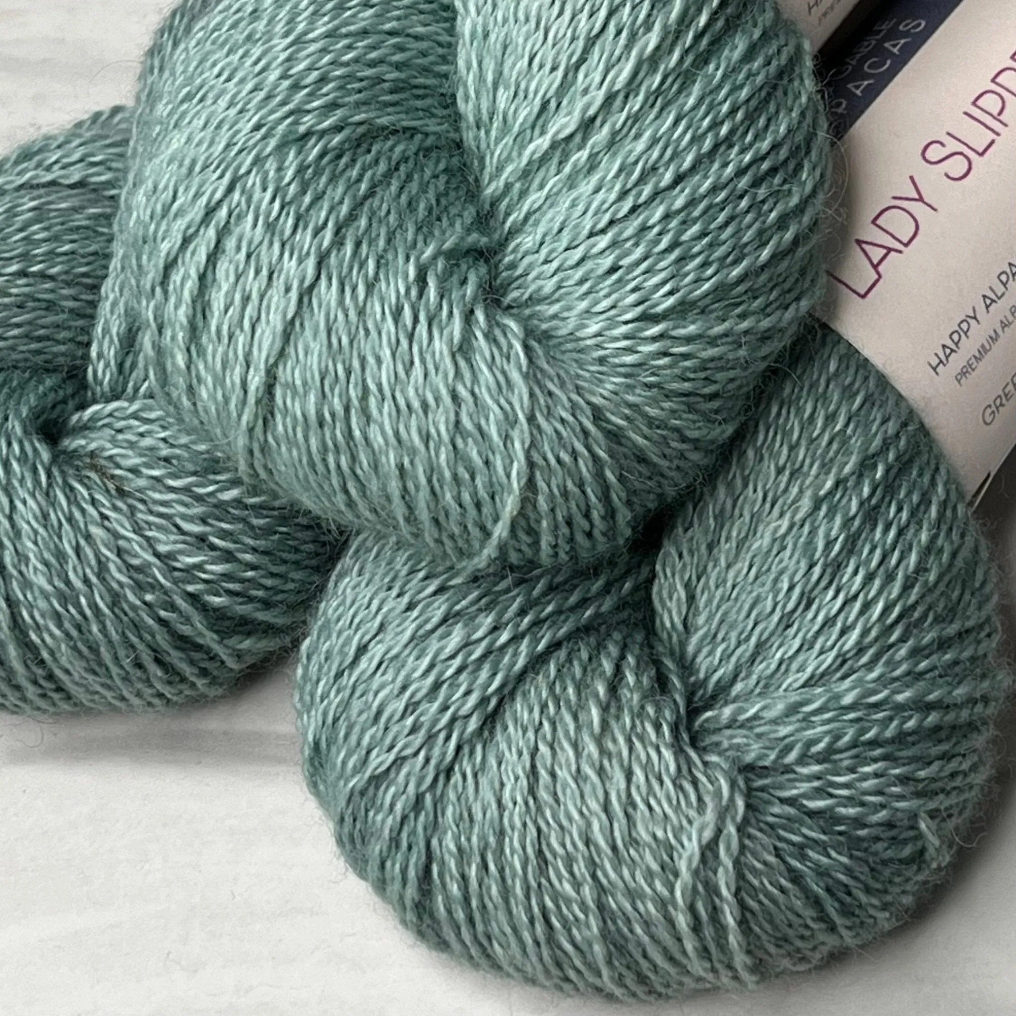 Lady Slipper Fingering Weight Yarn | Spring Rain