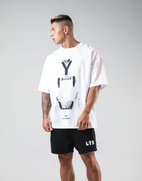 Lion Fang Big T-Shirts "Wide Body" - White