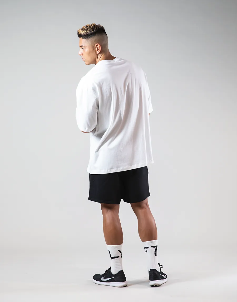 Lion Fang Big T-Shirts "Wide Body" - White