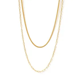 Louie Gold Necklace